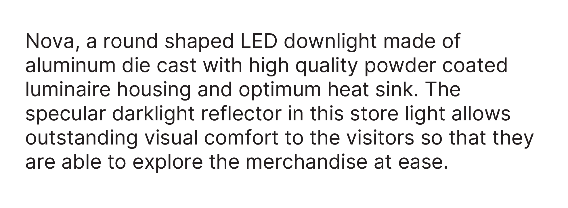 Nova Description